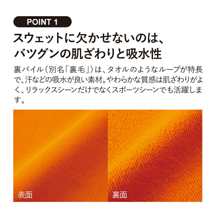ユナイテッドアスレ トレーナー 無地 スウェット クルーネック 裏毛 パイル 10オンス  長袖 ムジ 部屋着 ルームウェア スエット 大きいサイズ メンズ レディース ルームウェア UnitedAthle ゆったり ダンス チーム バスケ