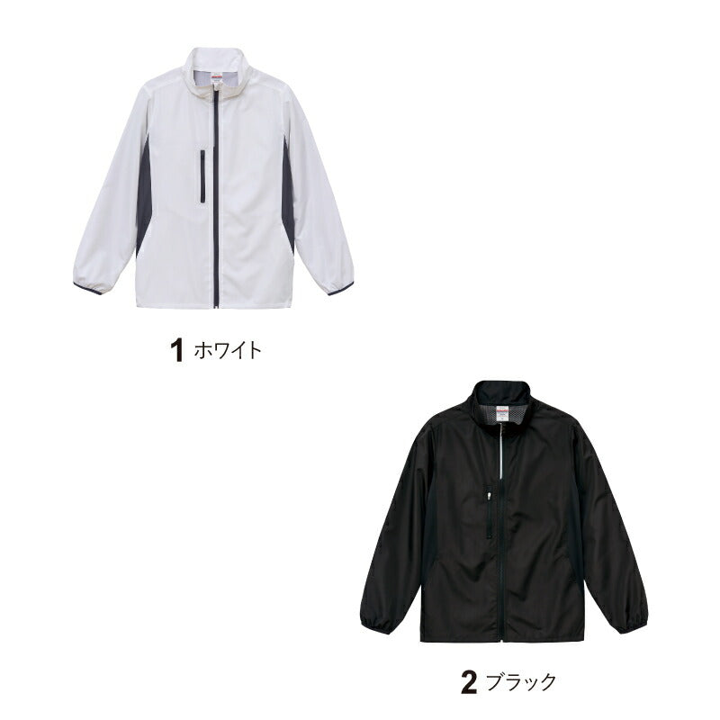 薄手 ジャケット ユニフォーム 作業着 マイクロリップストップ スタンド ジャケット（裏地付） UNITEDATHLE