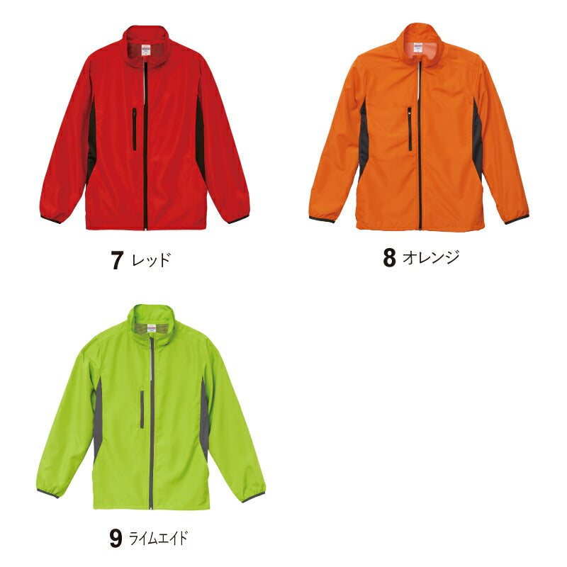 薄手 ジャケット ユニフォーム 作業着 マイクロリップストップ スタンド ジャケット（裏地付） UNITEDATHLE