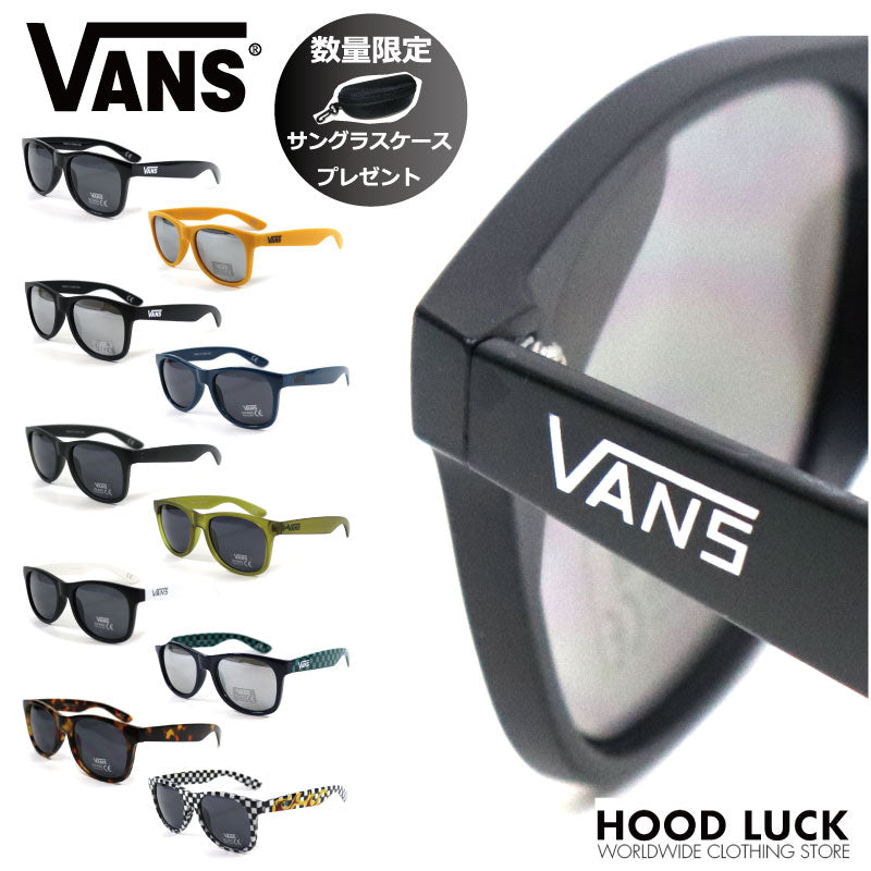 VANS サングラス バンズ SUNGLASS ヴァンズ 柄 メンズ レディース 男女兼用 ユニセックス UVカット ブランド おしゃれ スポーツ 釣り サイクリング ドライブ ミラーレンズ