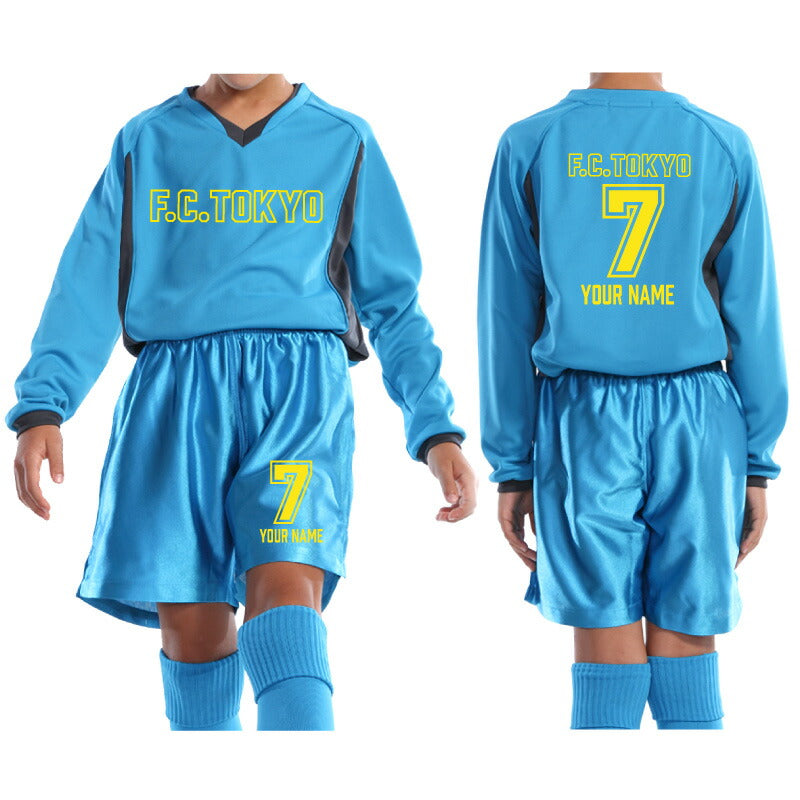 ドライ サッカー 長袖 Tシャツ 大人 メンズ レディース WUNDOU 送料無料 ウンドウ P1930 ゲームシャツ 吸汗 速乾 練習着 部活 試合用 ユニフォーム フットサル ウェア ユース S-XXL ロングスリーブ