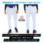 大人 ベーシック ベースボールパンツ 野球  WUNDOU(ウンドウ) P2750 吸汗速乾 防汚 クラブ チーム スライディングパンツ スラパン ソフトボール